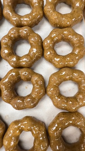 Our Classic Poi Mochi Donut in the making 💜 | Liliha Bakery