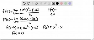 SOLVED:The given limit represents the derivative of a function f at a number a. Find f and a limh →0 ((1+h)^10-1)/(h)