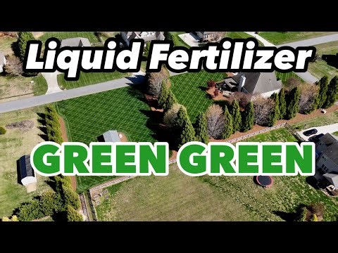 FIRST FERTILIZER Application of the YEAR LIQUID FERTILIZER