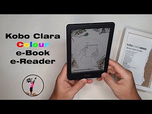 Unboxing Kobo Clara Colour ebook ereader
