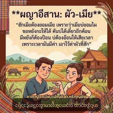 ฮักเมียต้องอดทนเด้อเข้าใจบ่ซุมที่มีแฟน😆