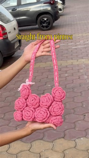 Crochet Roses Purse🌹#fashion #trending #handmadeseller #explorepage #viral#diy #crochet #diyfashion