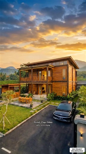 Ketika harga tidak lagi yang utama ☕️✨ | rumah kayu modern minimalis dengan kualitas terbaik