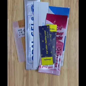 Stick Pouch Powder Aluminum Foil Sachet Packaging Back Seal Small Heat Seal Mylar Sachet Coffee Tea Sachet Honey Packaging Bag