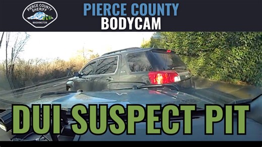 Deputy Ends DUI with PIT DUI drivers pose a huge danger to our community. Figuring out how to safely remove them from the road when they refuse to pull over for a traffic stop is another issue. On January 13th, around 2:30 p.m., one of our traffic deputies' attention was diverted to an SUV with no license plates. As he followed, the deputy observed some recognizable DUI indicators of not maintaining lane and not abiding to basic traffic laws while driving. He attempts a traffic stop, but the veh