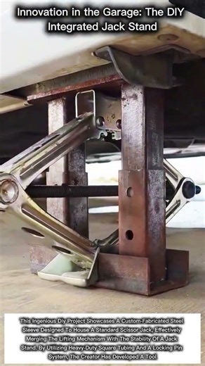 Innovation in the Garage: The DIY Integrated Jack Stand