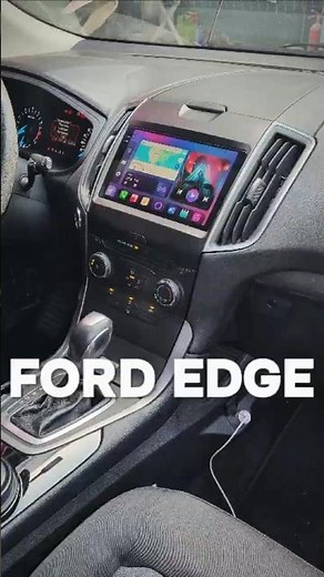 FORD EDGE 2011-2017 Basic Option Radio Upgrade #fordedge #shorts #ford #applecarplay #androidauto