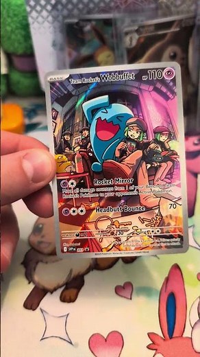Team Rocket's Wobbuffet Promo #pokemon #teamrocket #tcg #fyp #daily #trending