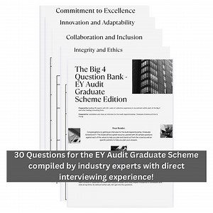 EY Audit Graduate Scheme Interview Questions | Audit | Interview Prep | Interview Technique | Cheat Sheet | Shared Values | Recruitment - Etsy Canada