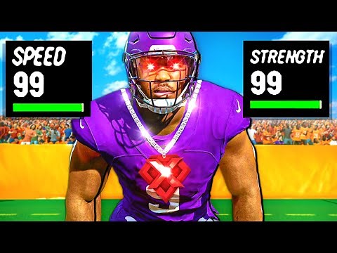 I Played the Career of a PERFECT 99 Overall Running Back!