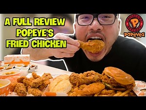 A FULL REVIEW ON POPEYE'S FRIED CHICKEN