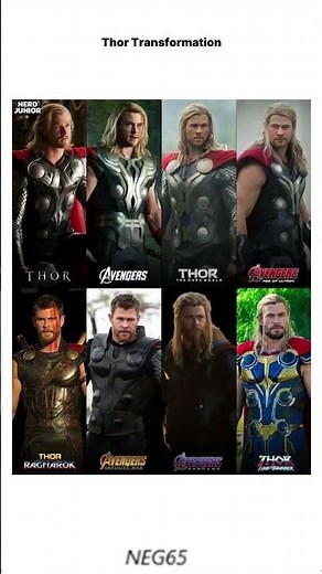 Thor Evolution You’ve Never Noticed 😱