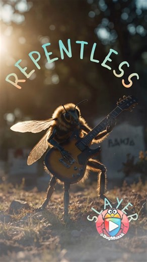 Bees Thrash Slayer “Repentless” 🐝🔥 | Bug Muzak Heavy Metal Cover