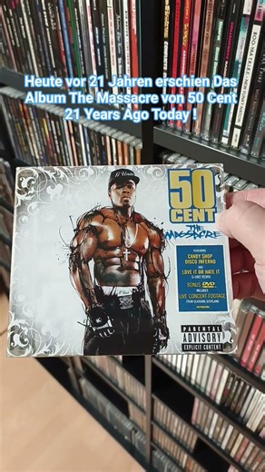 #50cent #themassacre #2005 #hiphopcd #dvd #nyc #queens #gunitrecords #shadyrecords #aftermath