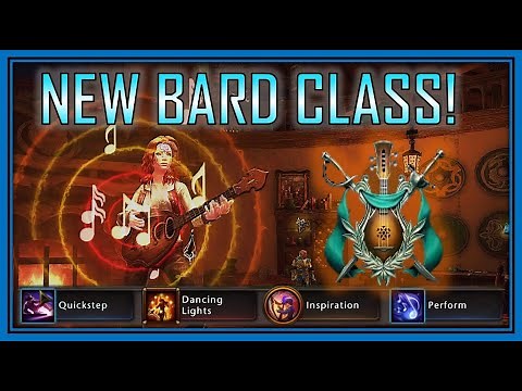 NEW Bard Class First Levels & Powers Overview! - (ALL Powers 6:24) Neverwinter Preview
