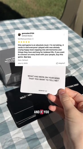 Think you know your friends? 😏 This game will prove you wrong! ✨ With 90 deep questions & secret wildcards, turn small talk into real talk. Perfect for dates, parties, or any gathering. Connections guaranteed! 💫 #ConversationGame #DeepTalk #GameNight #MeaningfulConnections #PartyGames #GetCloser | Quitewith/08