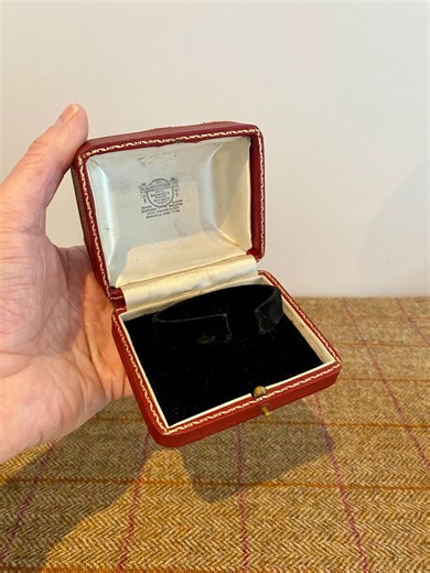 Vintage Jewellery Box for a Watch. Antique Jewelry Box. Antique Watch Box. British Jewellers Wristwatch Box - Etsy