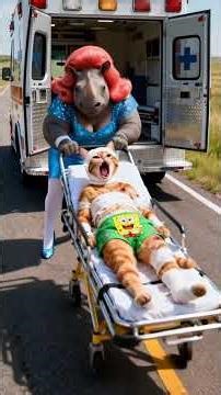 Aunt Hippo vs Bashe #FatOrangeCat