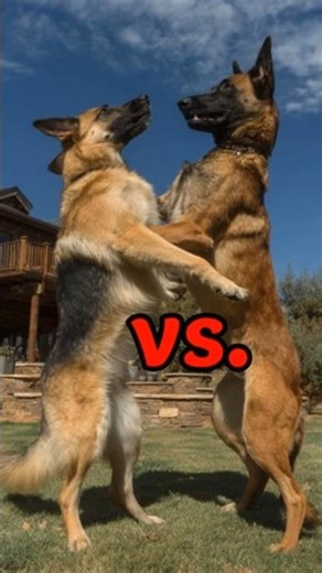 Malinois vs German Shepherd Which Dog Trains Better #DogTraining #GermanShepherd #BelgianMalinois