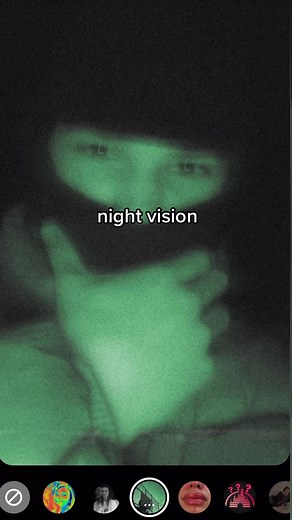 Enhance Your IG Story with Night Vision Filter for a Pretty Webcam Look