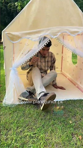 🏡 Kids Play House Tent with LED Lights | A Magical Space for Play, Reading & Imagination