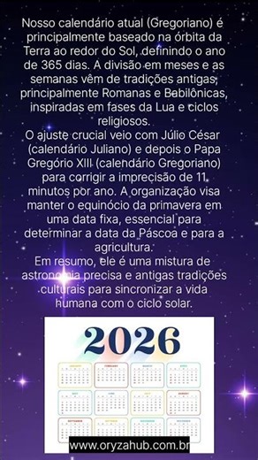 Astronomia + História: Como o Calendário Funciona!