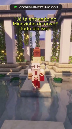 Have you heard of Minezinho? Come play with us! Java and Bedrock 🎮