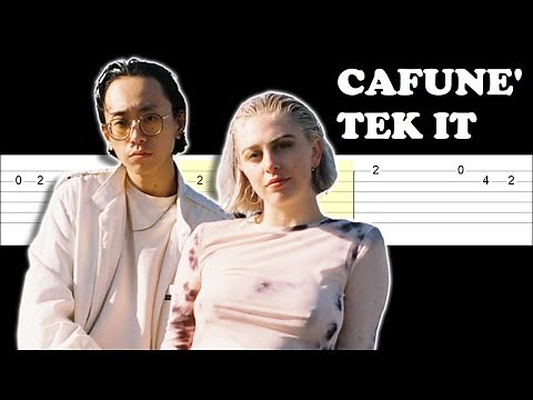 Cafune' - Tek It (Easy Guitar Tabs Tutorial)