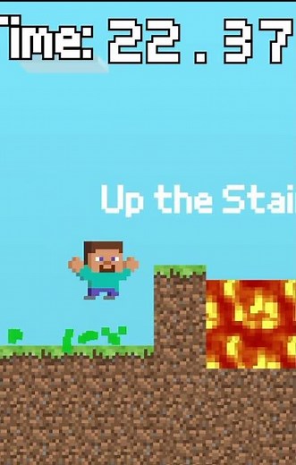 Minecraft Platformer in SCRATCH 2025