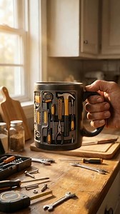 🔧 Mechanic Toolbox Mug – Sip Like a Pro! Your morning coffee just got a whole lot handier. This hyper-realistic tool kit mug brings DIY vibes to your desk, workshop, or garage – because every project deserves a proper brew. 🛠️ Why It’s a Must-Have: ✅ Hyper-Real Tool Design – Hammer, screwdrivers, pliers & tape measure printed in 3D-style detail ✅ Durable & Microwave-Safe – Sturdy construction, easy to clean, reheats in a flash ✅ Perfect for DIY Lovers – Great gift for builders, fixers, and wee