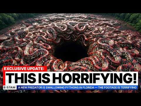A New Predator Is Swallowing Pythons in Florida — The Footage Is Terrifying