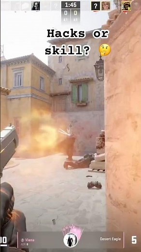 Legit or hacking? #cs2 #csgo #cs #counterstrike #cheater #hacker #aimbot #wallhack