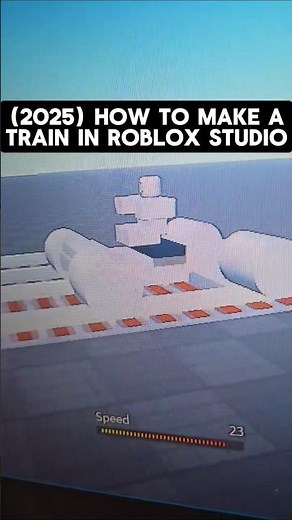 (2025) how to make a train in Roblox studio!!!