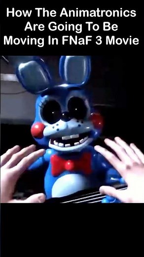 How The Animatronics Are Going To Be Moving In FNaF 3 MOVIE