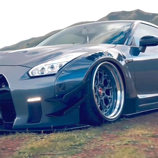 Nissan GT-R Exhaust Flame 🔥 | Cinematic Night Car Edit | Supercar Power