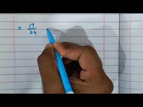 Addition,Subtraction,Multiplication and Division of Fraction