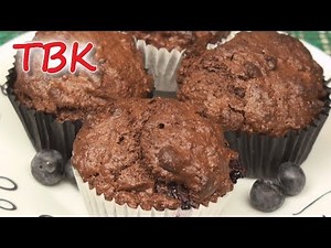 Blueberry Chocolate Muffins Recipe - Titli's Busy Kitchen