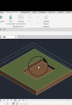 Revit Speed Build: Cut the Site & Drop a Basement (Toposurface → Floor → Walls)