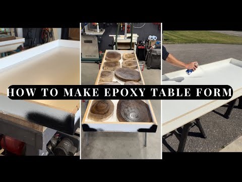 How to Make an Epoxy/Resin Table Form