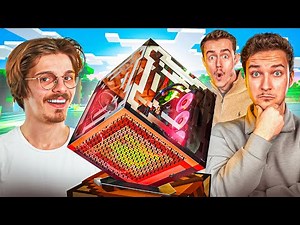 A MINECRAFT gaming PC for FUZE III! (We shocked him)