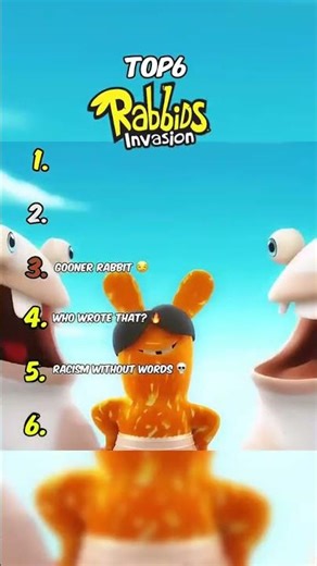 ATOP 6 Funniest Rabbids Moments 😂🐰 (You Won’t Expect #1!) #Shorts