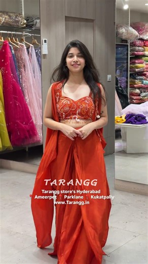😨Indian outfit ideas in Budget at Tarangg❤️ Hyderabad WhatsApp +91 73969 78275 😍Insta @tarangg.in