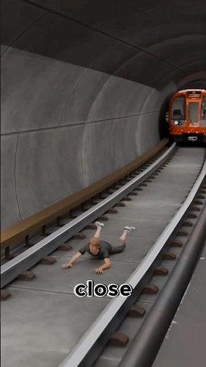 What To Do If a Train Appears in a Tunnel 🚆