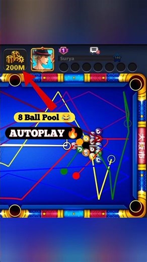 8 Ball Pool 🔥 Autoplay Win Gameplay | Impossible Shots! #8ballpool