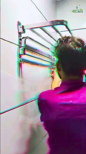 Nimto Towel Rack | Wall-Mounted Towel Stand & Hanger for Modern Bathrooms