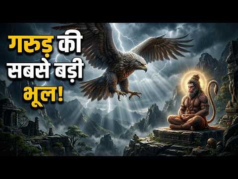 गरुड़ की सबसे बड़ी भूल 😱 | Hanuman vs Garuda - Wo Pal Jab Vishnu Bhi Hairan Ho Gaye!