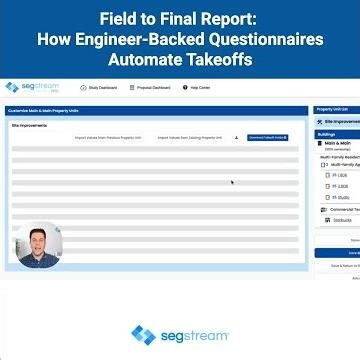 Field to Final Report: How Engineer-Backed Questionnaires Automate Takeoffs
