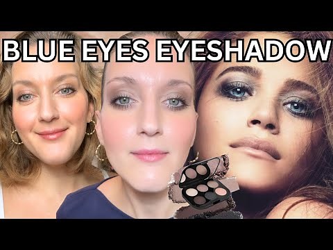 BEST EYESHADOW COLORS FOR BLUE EYES