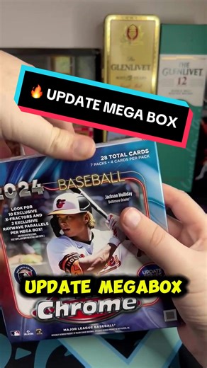2024 Topps Chrome Update Mega Box Unboxing Experience