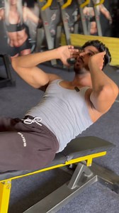 Avoid jerking your neck with hands and doing straight legs instead .Put 2fingers on the side of forehead just to make a balanced posture for formality and start performing as shown in the video , don’t put too much pressure on lower back either its a slow process to improve dont rush🙌SHARE ✅this to your friends to help them , let’s grow together 🙌....#absworkout #abs #fitness #workout #fitnessmotivation #gym #coreworkout #bodybuilding #gymmotivation #fit #workoutmotivation #motivation #sixpack